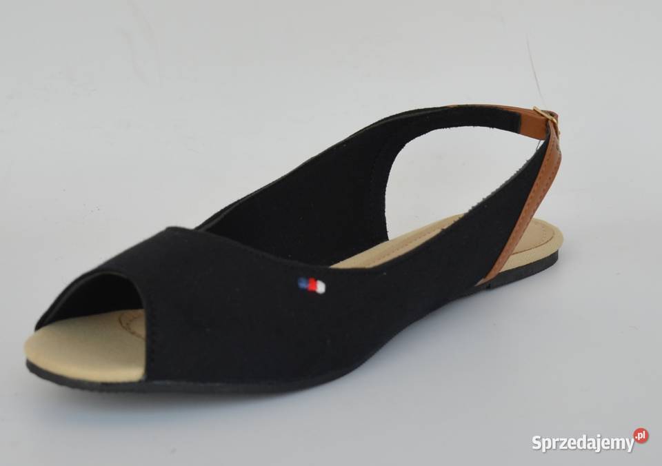 Czarne damskie czółenka rozmiar 38 Moda i Styl Żyrardów