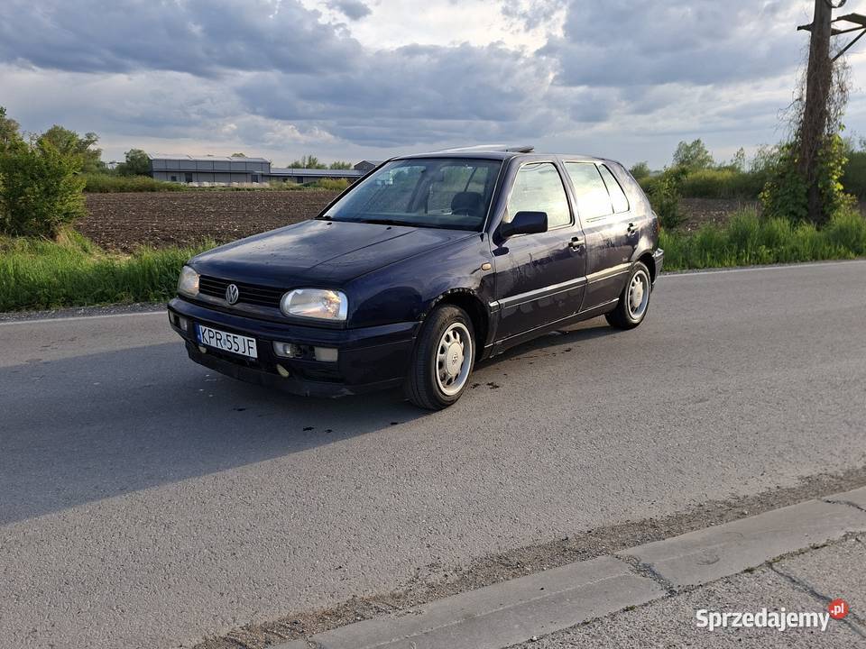 VW Golf 3 LPG nieuszkodzony Opatkowice