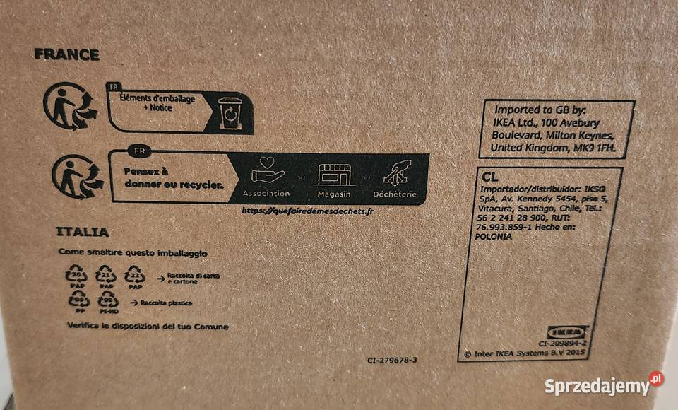 Ikea Lnset dno łóżka 90 x 200