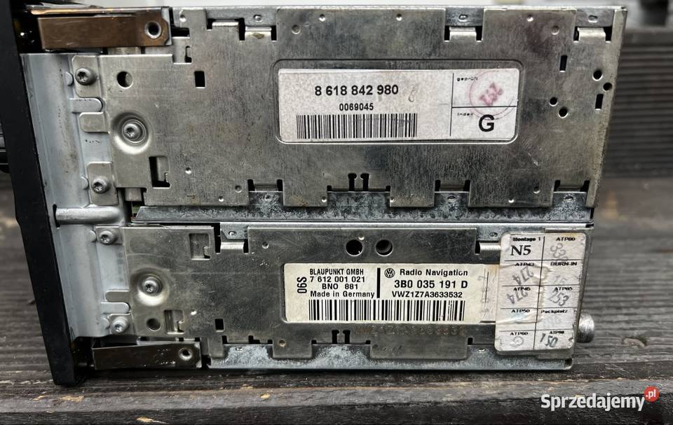 Radio Nawigacja MFD Vw Passat B5 Sharan T4 małopolskie