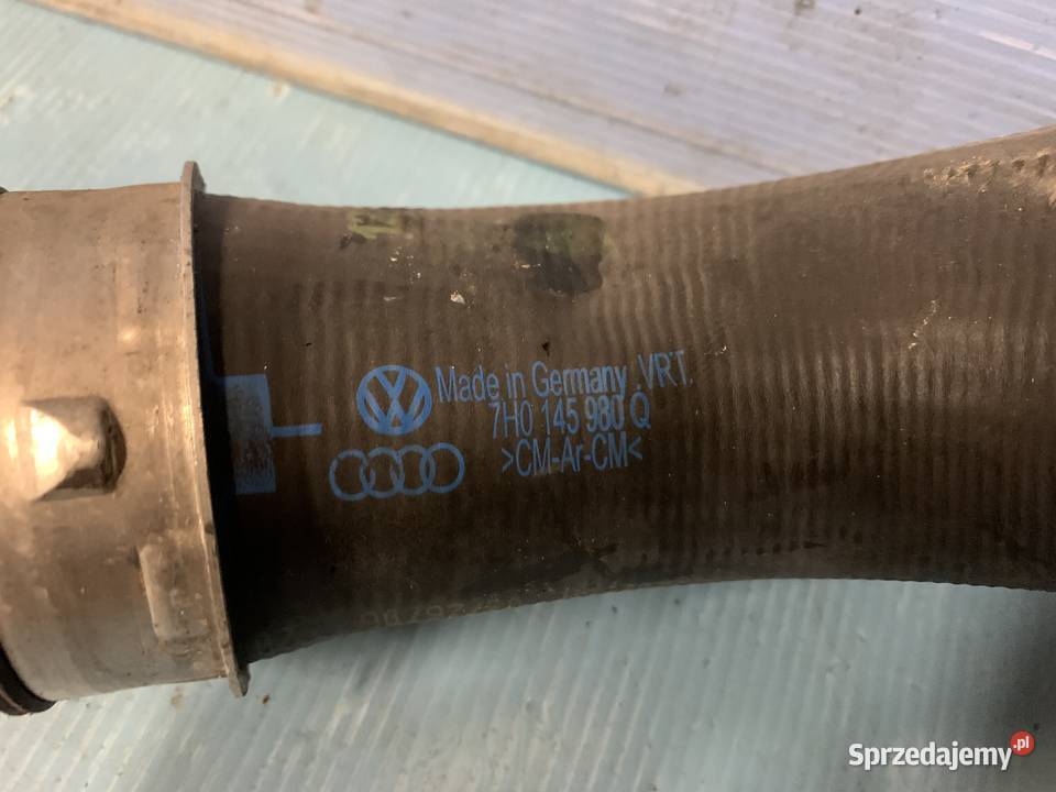 Przewód rura intercoolera 7h0145980q Kłodzko