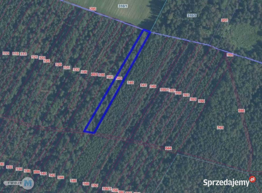 Działka 7578m2 Pierzchnica