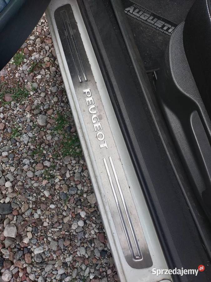 Listwa progowa stał Alu z logo Peugeot 207 osobowe Bydgoszcz