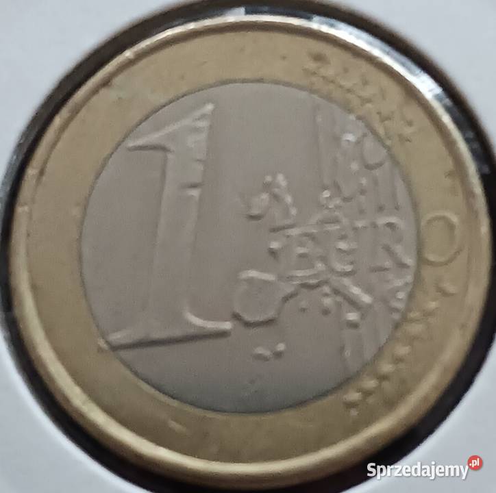 1 Euro Portugalia 2002 r Rzadkość Konin