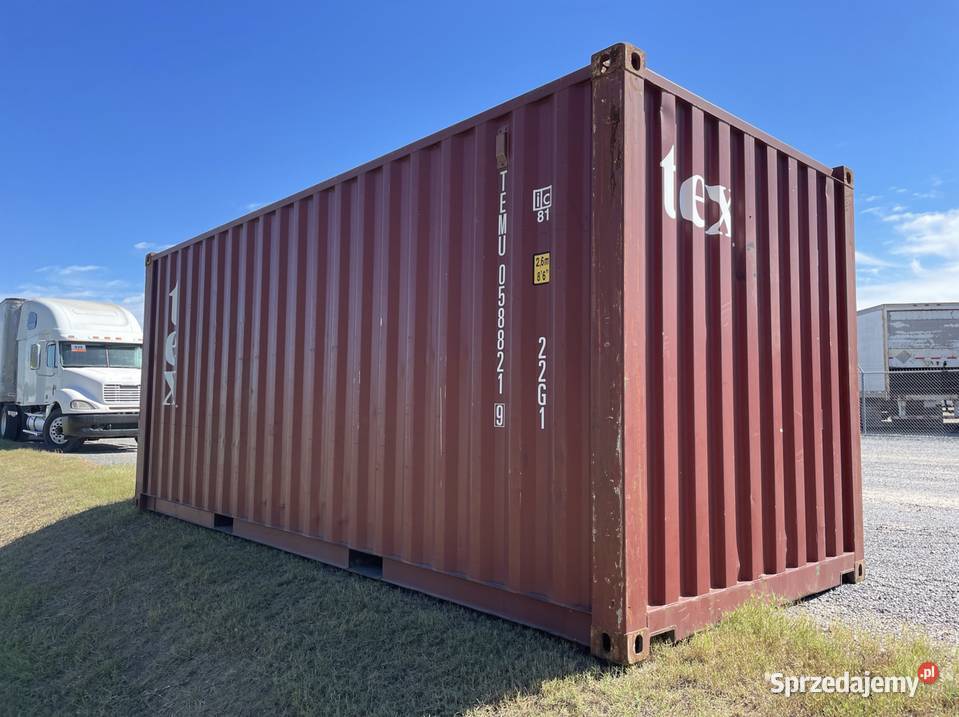 Kontener morski magazynowy 20DV 6 metrowy