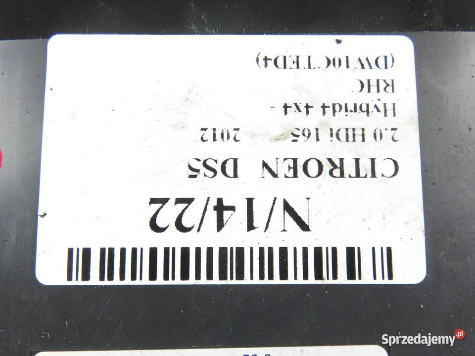 MODUŁ CITROEN DS5 20 HDi 980169528800 małopolskie
