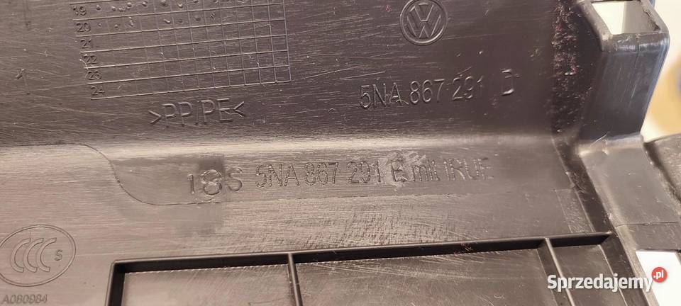 VW TIGUAN II POSZYCIE OSŁONA SŁUPKA LEWA osobowe