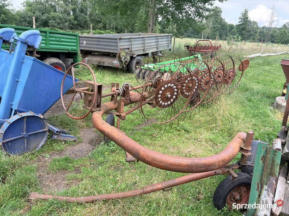 Przetrząsarko zgrabiarka 5 gwiazdowa świętokrzyskie Piekoszów sprzedam