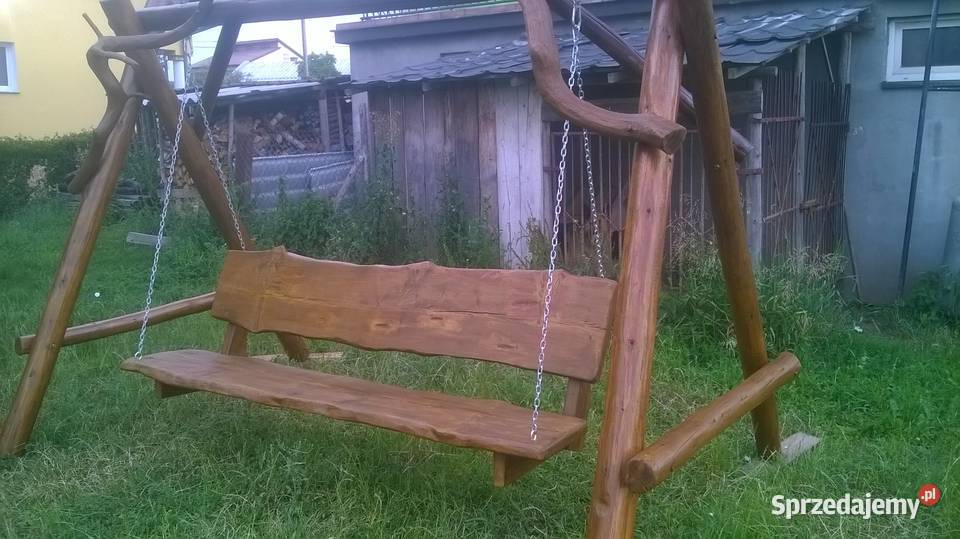 Ławki ogrodowe dębowe świętokrzyskie