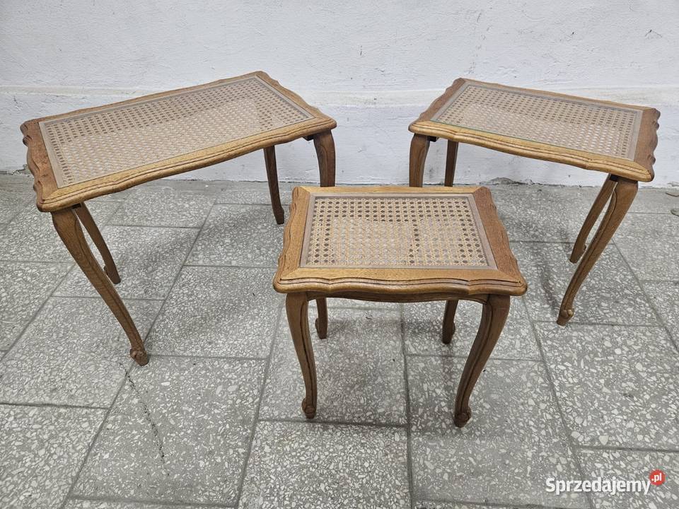 Ludwikowskie stoliki kawowe trojaki Nowy Sącz