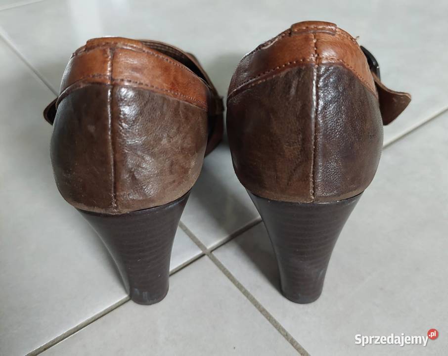 Buty skóra Vero Gomma Mariaż Super stan Rzeszów