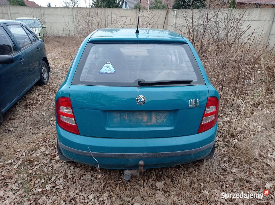 Skoda Fabia 14 MPi 2001 r dawca części Szklarka Myślniewska