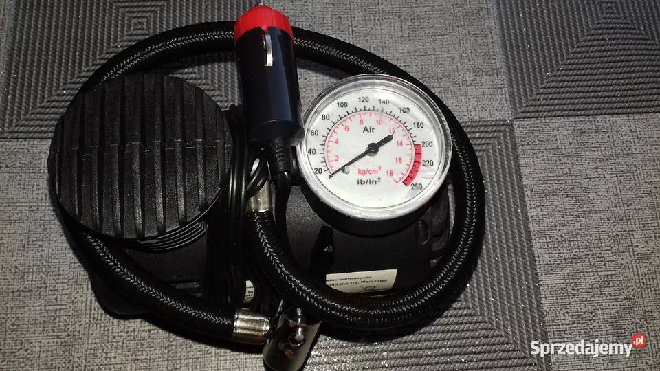Pompka powietrza elektryczna samochodowa 12V Kołobrzeg sprzedam