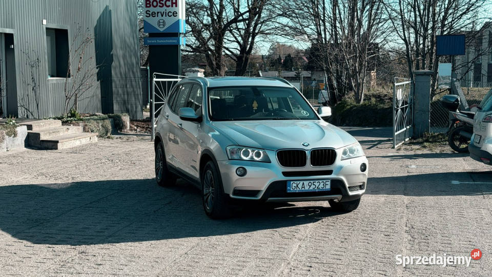 BMW X3 BMW X3 xDrive20d zadbany F25 2010 elektrycznie ustawiane fotele X3 Banino