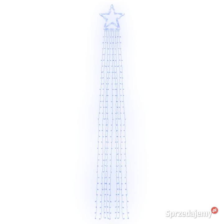 vidaXL Lampki choinkowe 320 LED niebieskie 375 Boże Narodzenie Warszawa