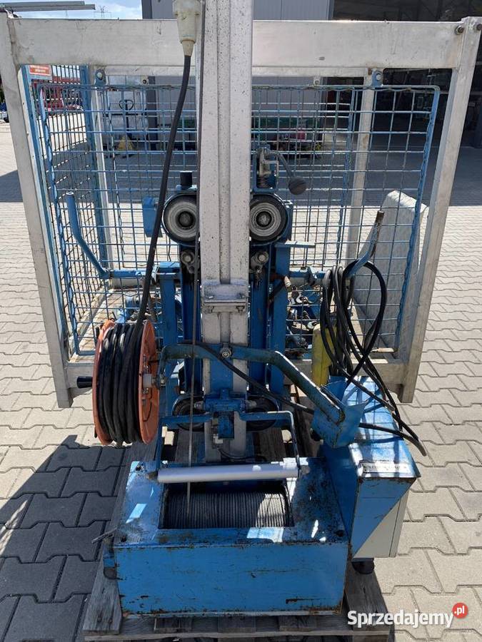 Winda budowlana wyciąg Steinweg Superlift 200 wielkopolskie Poznań