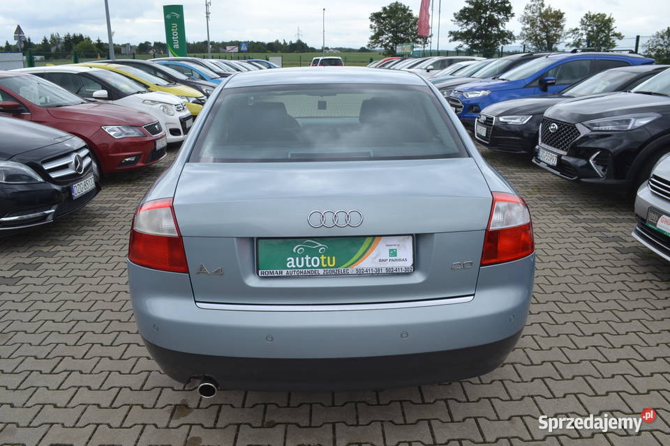 Audi A4 z Niemiec OPŁACONA 15 elektryczne lusterka A4 Zgorzelec sprzedam