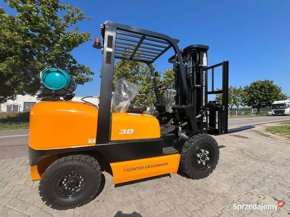 Nowy Wózek widłowy LPG Gunter Grossmann 3T Warszawa sprzedam