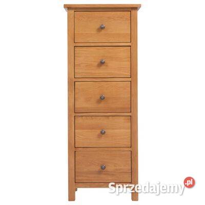 vidaXL Wysoka komoda 45x32x110 lite drewno Warszawa