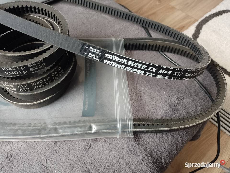 Pasek klinowy zagęszczarki Wacker DPU 4055 Układ napędowy