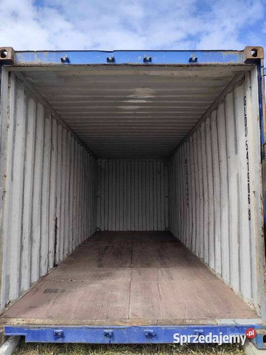 Kontener morski magazynowy 6m Poznań Kontenery Pobiedziska