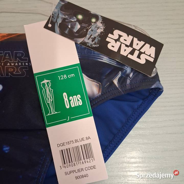 Slipy kąpielowe chłopięce Star Wars rozmiar 128 7 lat+ Rzeszów