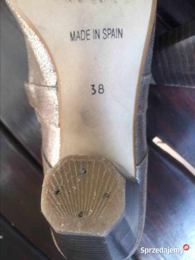 Buty hiszpańskie z naturalnej skóry Pisz