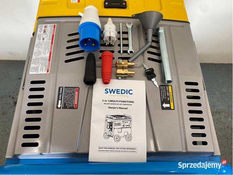 SWEDIC Agregat prądotwórczy 55 kW Sprężarka Pustkowie Lgockie sprzedam