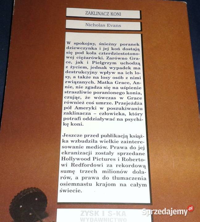 Zaklinacz koni Nicholas Evans Chełm