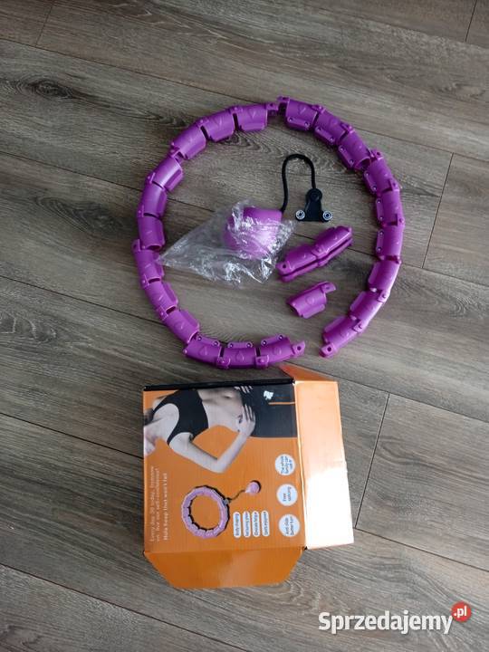 Hula Hoop z masazerem Sprzęt do ćwiczeń Grajewo