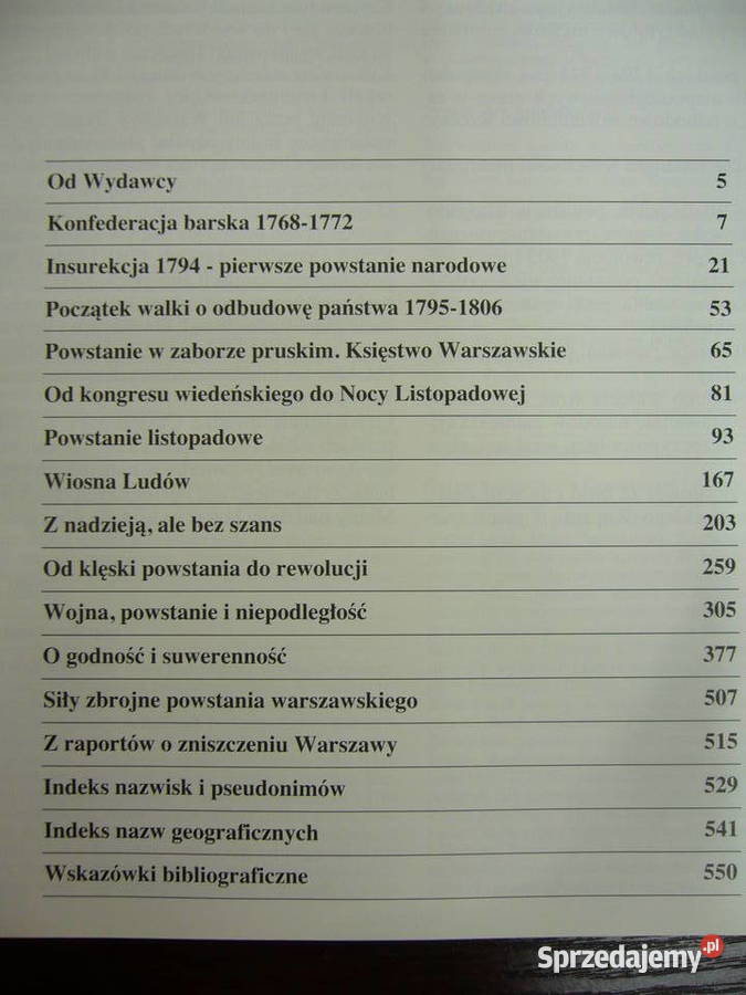 Kronika powstań polskich 17941944 twarda z obwolutą Warszawa