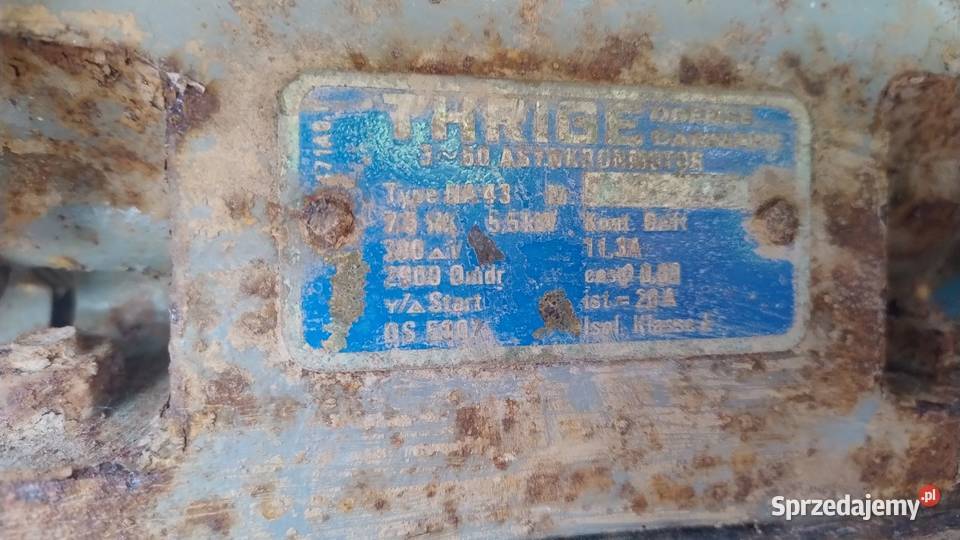 Dmuchawa Do Zboża Kongskilde 55 Kw Podajnik Kowale Pańskie