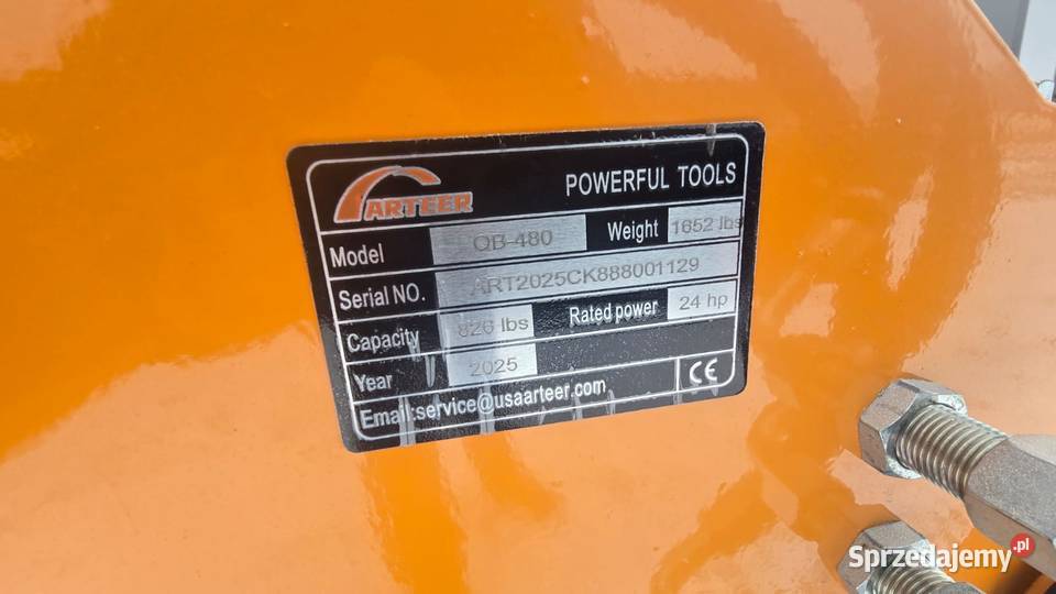 Mini ładowarka gąsienicowa Arteer QB480 Dunkowa