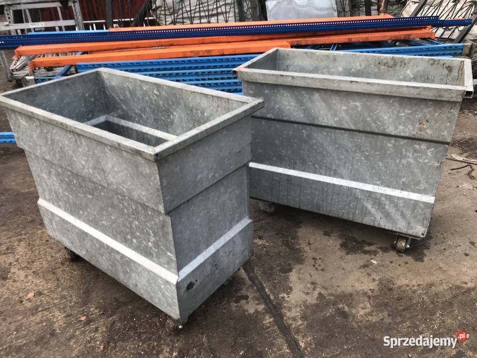 Pojemnik wózek skrzyniowy ocynkowany Gastronomia Legionowo