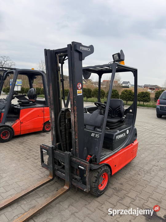 wózek widłowy elektryczny LINDE E16C02 Triplex Linde łódzkie