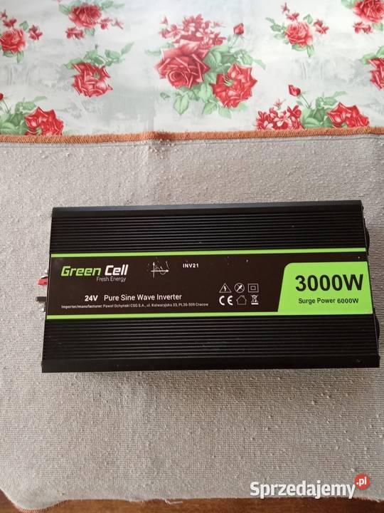Przetwornica Green Cell 24V230V 30006000W lubelskie sprzedam
