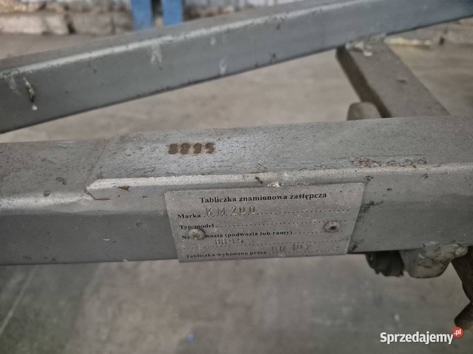 Przyczepy lekkie SPOMASZ 200 SAM CARJET C75 3 Kielce