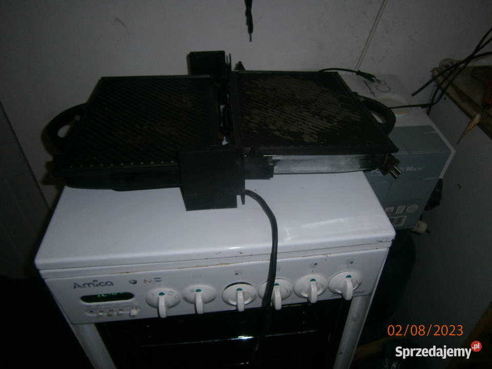 Gril elektryczny z regulacją tempTANIO Kuchenki i piekarniki Poddębice