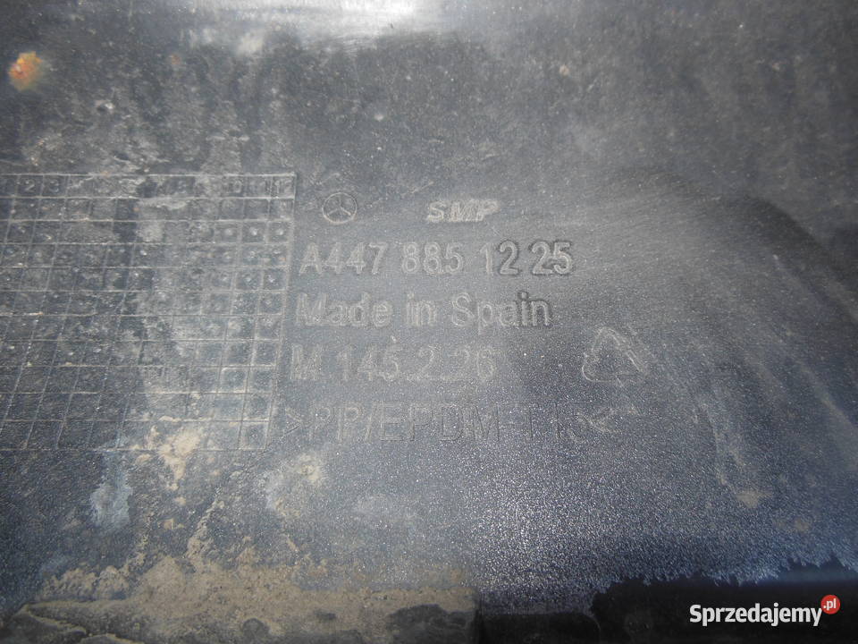 MERCEDES VITO W447 2014 ZDERZAK TYŁ TYLNY osobowe Zderzaki Kozy