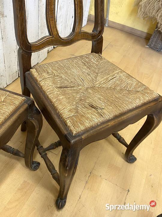 PROMOCJA Zestaw 4 krzeseł Francja antyk Poznań