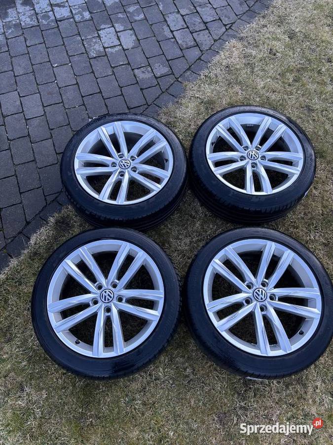 Alufelgi 18 3G0601025H VW z oponami Hankook Wrocław