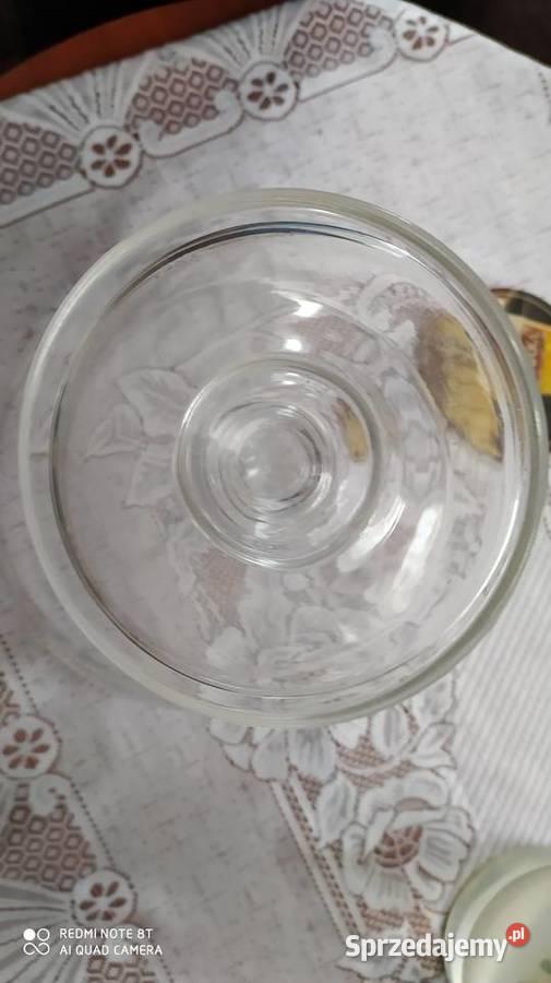 patera szkło antyk Poznań sprzedam