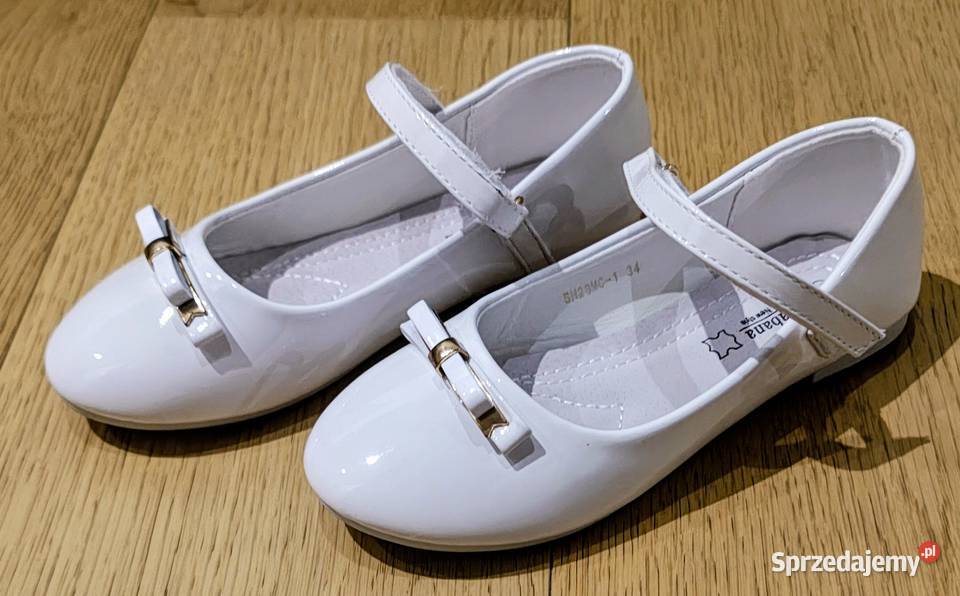 Buty balerinki na komunię ślub rozmiar 34 dziewczynka kujawsko-pomorskie Toruń sprzedam