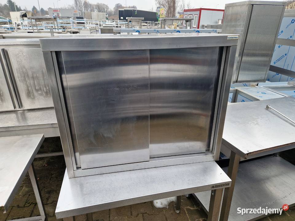 Szafka Wisząca Stal Nierdzewna Drzwi Suwane Ostrów Wielkopolski