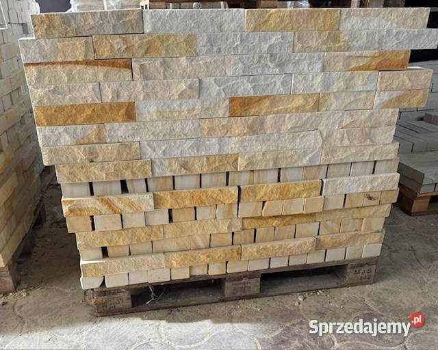 Cegły z kamienia Szydłowiec