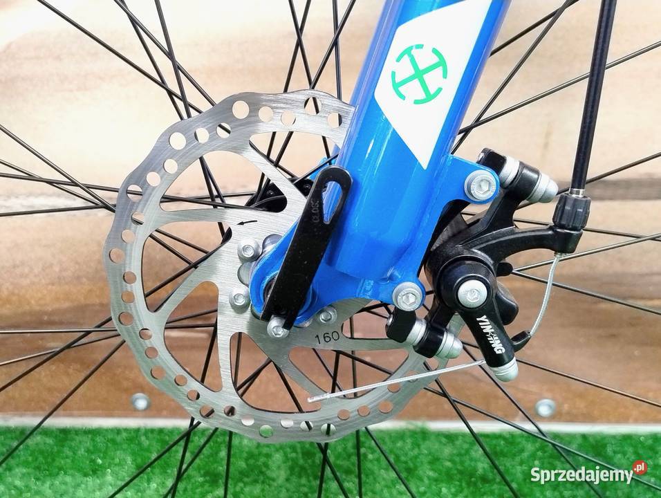 ALUMINIOWY Rower górski MTB DD kaseta 2XTARCZE