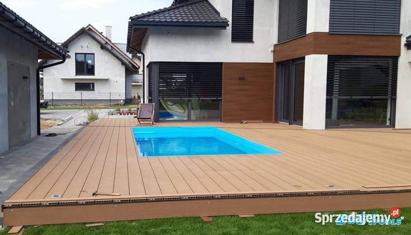 Polipropylenowy ogrodowy basen Flores 5x25x12m