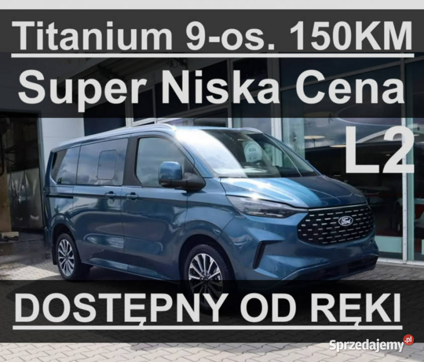 Ford Tourneo Custom 9OSOB 150 Titanium Super Szczecinek