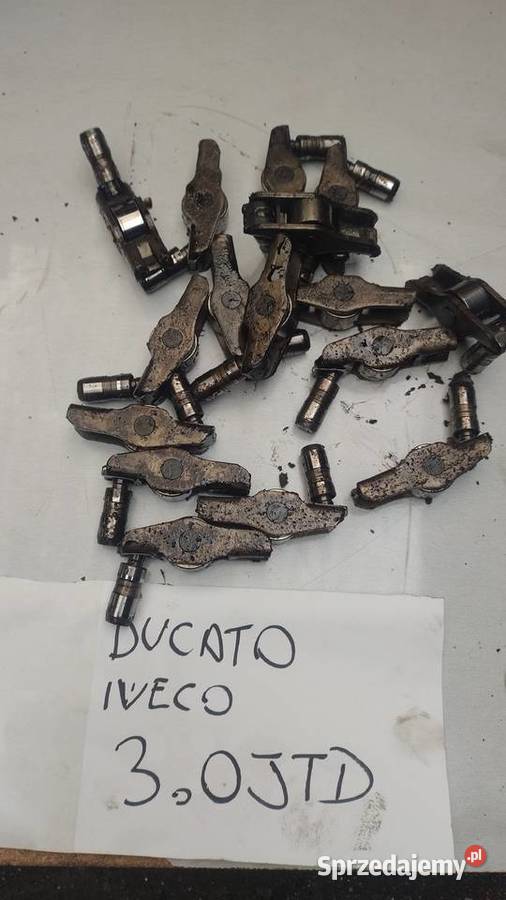 FIAT DUCATO IVECO 30 JTD dżwigienka popychacz