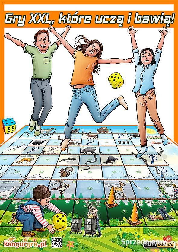 POLSKIE ZWIERZĘTA gra XXL DZIECI do skakania i Warszawa